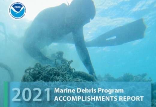 2021 Marine Debris Program Accomplishments Report card