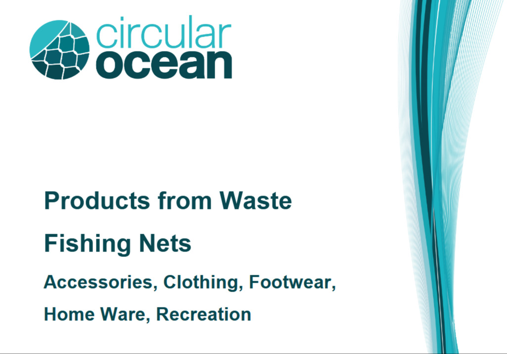 Products from Waste Fishing Nets card