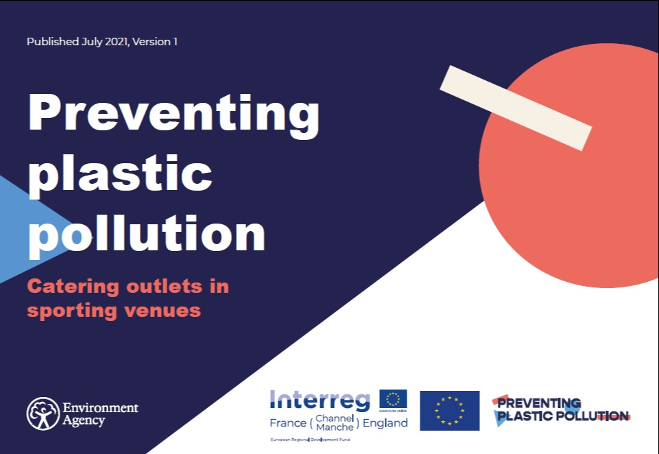 Sports Guidance on Preventing Plastic Pollution: Catering card