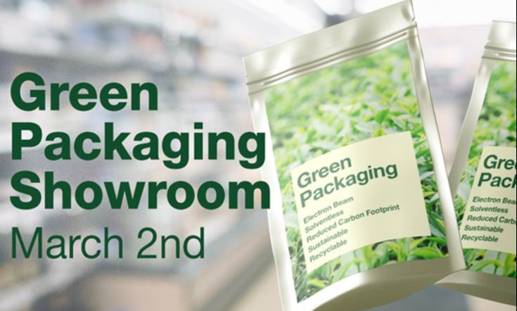 Green Packaging Showroom card