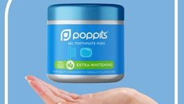 Poppits Toothpaste Pods card